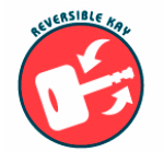 Reversible key
